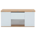 WLiftable multi-function coffee table - table top opens to 2 tables, large capacity, - Image 12