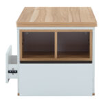 WLiftable multi-function coffee table - table top opens to 2 tables, large capacity, - Image 17