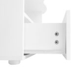Coffee table, cloud-shaped coffee table with drawers and storage compartments. - Image 15