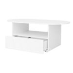 Coffee table, cloud-shaped coffee table with drawers and storage compartments. - Image 22