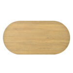 Raisable coffee table, coffee table with curved wooden sides, extendable shelf, raisable table top, - Image 15