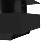 Modern high-gloss coffee table with LED lighting and 2 drawers – Stylish 90x55x41 cm side table with - Image 26
