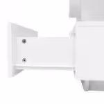 Moderný konferenčný stolík s vysokým leskom, LED osvetlením a 2 zásuvkami – štýlový bočný stolík s rozmermi 90 x 55 x 41 cm s – Obrázok 44