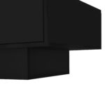 Modern Black High-Gloss Coffee Table, 115 x 55 x 34 cm, with 2 Drawers, LED Lighting and 30 kg Load Capacity - Image 22