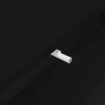 Modern Black High-Gloss Coffee Table, 115 x 55 x 34 cm, with 2 Drawers, LED Lighting and 30 kg Load Capacity - Image 75