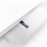 Modern High-Gloss Coffee Table in White, 115 x 55 x 34 cm, with 2 Drawers, LED Lighting and 30 kg Load Capacity - Image 38