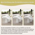 Irregular Cloud-Shaped Coffee Table, 97cm Length, 67cm Width, 32cm Height, MDF with Felt Pads - Image 52