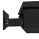 Moderný konferenčný stolík s vysokým leskom a LED osvetlením, 100 × 50 × 40,3 cm – elegantný stolík so zásuvkou a úložným priestorom – Obrázok 30
