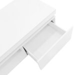 Modern High-Gloss Coffee Table with LED Lighting, 100x50x40.3 cm - Elegant Table with Drawer and Storage - Image 75