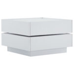 Functional Coffee Table for the Living Room, 360° Rotatable, Rotating Table Top with 2 Shelves and Storage - Image 27