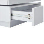 Functional Coffee Table for the Living Room, 360° Rotatable, Rotating Table Top with 2 Shelves and Storage - Image 37