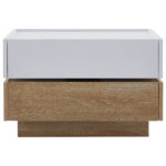 Functional Living Room Coffee Table, 360° Rotatable, Rotating Table Top with 2 Tiers and Storage Function - Image 39