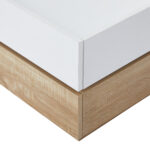 Functional Living Room Coffee Table, 360° Rotatable, Rotating Table Top with 2 Tiers and Storage Function - Image 54