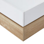 Functional Living Room Coffee Table, 360° Rotatable, Rotating Table Top with 2 Tiers and Storage Function - Image 54