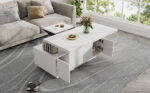 Modern Coffee Table with Double Lift Mechanism, Hidden Storage - Load Capacity up to 50 kg - Image 2