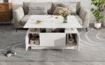 Modern Coffee Table with Double Lift Mechanism, Hidden Storage - Load Capacity up to 50 kg - Image 3