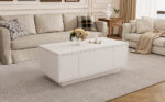 Modern Coffee Table with Double Lift Mechanism, Hidden Storage - Load Capacity up to 50 kg - Image 7