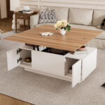 Modern Coffee Table with Double Lift Mechanism, Hidden Storage - Load Capacity up to 50 kg - Image 18