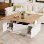 Modern Coffee Table with Double Lift Mechanism, Hidden Storage - Load Capacity up to 50 kg - Image 70
