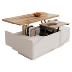 Modern Coffee Table with Double Lift Mechanism, Hidden Storage - Load Capacity up to 50 kg - Image 72