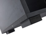 Modern Coffee Table with LED Light, rectangular sofa table with 2 Large Drawers, Spacious Living Room Table - Image 48