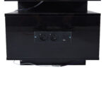 100×50×43cm Black High-Gloss Coffee Table, with App-Controllable LED Lights, Living Room Table - Image 12