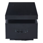 100×50×43cm Black High-Gloss Coffee Table, with App-Controllable LED Lights, Living Room Table - Image 42