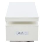 100×50×43cm White High-Gloss Coffee Table, with App-Controllable LED Lights, Living Room Table - Image 6