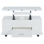 Height-Adjustable Coffee Table, Movable Sofa Table, 4-in-1 Multi-Functional Coffee Table Convertible into Work Table - Image 17