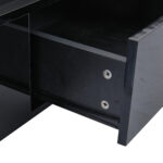 Height-Adjustable Coffee Table with Hidden Storage and Drawer, 96*45*40cm High-Gloss Design - Image 14
