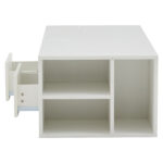 100*50*35cm Tea Table with LED, Living Room Coffee Table, Sofa Table with 2 Drawers, Coffee Table with Storage - Image 34