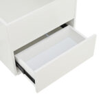100*50*45cm 4-in-1 Height-Adjustable Sofa Table with LED, Coffee Table with 2 Drawers, High-Gloss Finish - Image 11