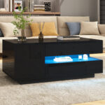 95*50*40cm Lift-Top Coffee Table, Living Room Table, Side Table, Coffee Table with 1 Drawer and 1 Storage Compartment - Image 8