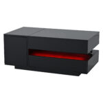 95*50*40cm Lift-Top Coffee Table, Living Room Table, Side Table, Coffee Table with 1 Drawer and 1 Storage Compartment - Image 12