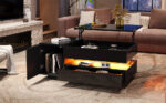 95*50*40cm Lift-Top Coffee Table, Living Room Table, Side Table, Coffee Table with 1 Drawer and 1 Storage Compartment - Image 24