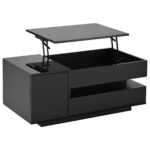 95*50*40cm Lift-Top Coffee Table, Living Room Table, Side Table, Coffee Table with 1 Drawer and 1 Storage Compartment - Image 38