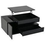95*50*40cm Lift-Top Coffee Table, Living Room Table, Side Table, Coffee Table with 1 Drawer and 1 Storage Compartment - Image 39