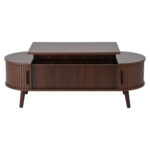 120 x 50 x 39.5 cm Lift-Top Coffee Table, Raisable to 53.5 cm, Coffee Table with Hidden Storage - Image 13
