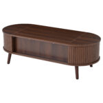 120 x 50 x 39.5 cm Lift-Top Coffee Table, Raisable to 53.5 cm, Coffee Table with Hidden Storage - Image 15