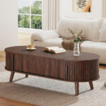 120 x 50 x 39.5 cm Lift-Top Coffee Table, Raisable to 53.5 cm, Coffee Table with Hidden Storage - Image 25