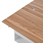 100*50*52cm Coffee Table with 4 Casters, Multi-Functional Living Room Table with 4 Drawers, Lift-Top Design - Image 7