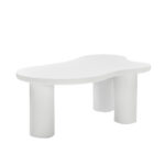 Irregular Cloud-Shaped Coffee Table, 107cm Length, 66cm Width, 40cm Height
