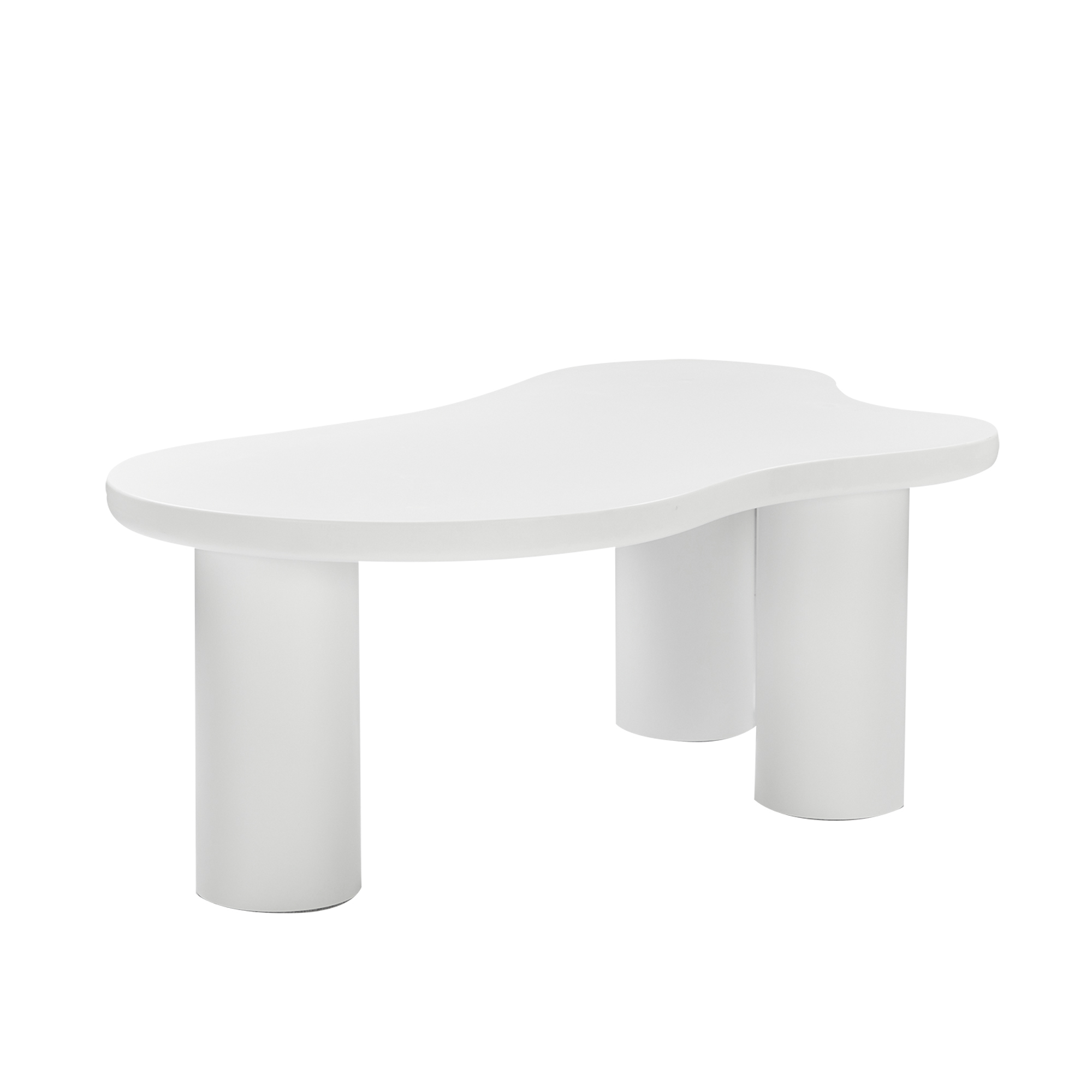 Irregular Cloud-Shaped Coffee Table, 107cm Length, 66cm Width, 40cm Height