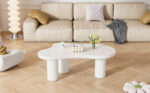 Irregular Cloud-Shaped Coffee Table, 107cm Length, 66cm Width, 40cm Height - Image 12