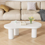 Irregular Cloud-Shaped Coffee Table, 107cm Length, 66cm Width, 40cm Height - Image 41