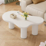 Irregular Cloud-Shaped Coffee Table, 107cm Length, 66cm Width, 40cm Height - Image 42