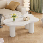 Irregular Cloud-Shaped Coffee Table, 107cm Length, 66cm Width, 40cm Height - Image 44