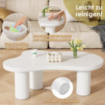 Irregular Cloud-Shaped Coffee Table, 107cm Length, 66cm Width, 40cm Height - Image 60