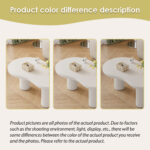 Irregular Cloud-Shaped Coffee Table, 107cm Length, 66cm Width, 40cm Height - Image 63