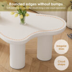 Irregular Cloud-Shaped Coffee Table, 107cm Length, 66cm Width, 40cm Height - Image 64